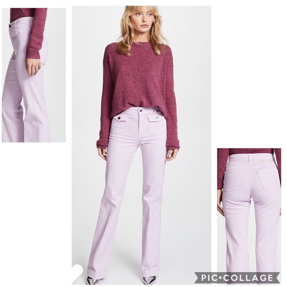 Stella McCartney The Flare Trousers in Lilac